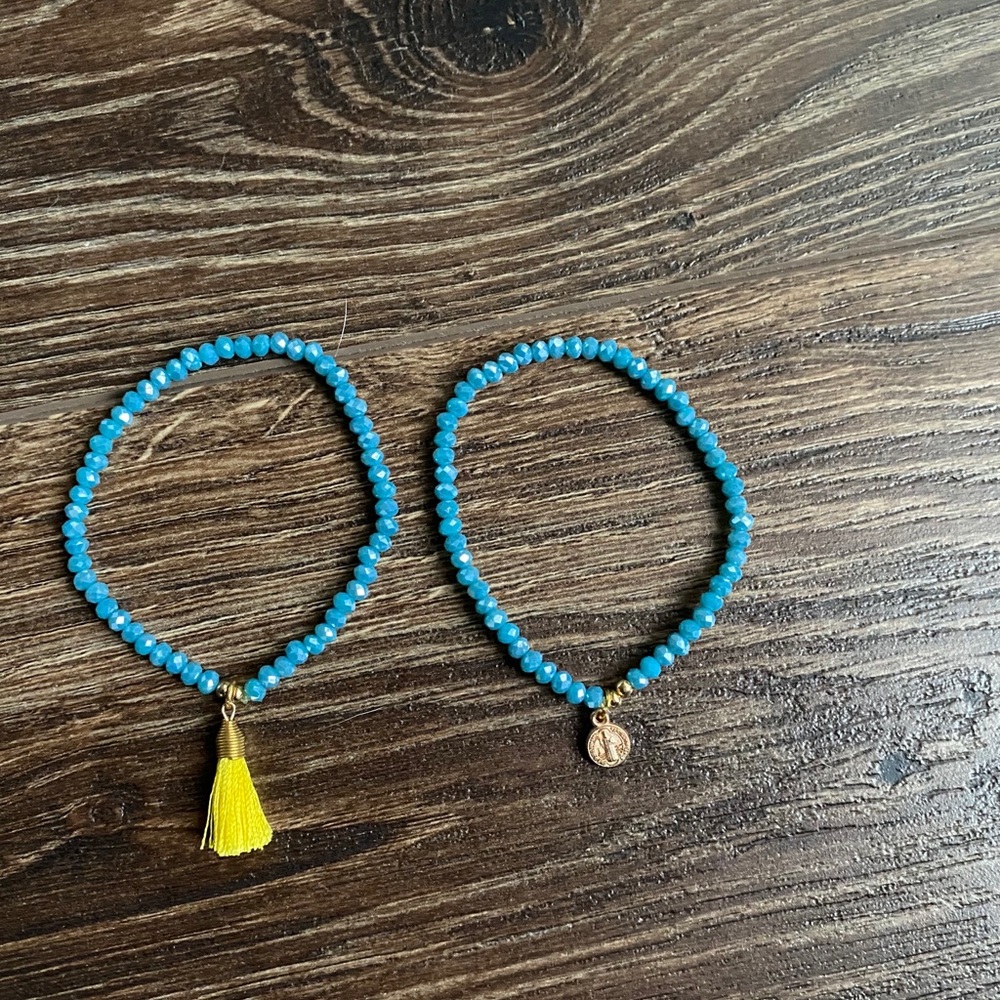 🩵 3 for $15 🩵 Set of 2 handmade bracelets